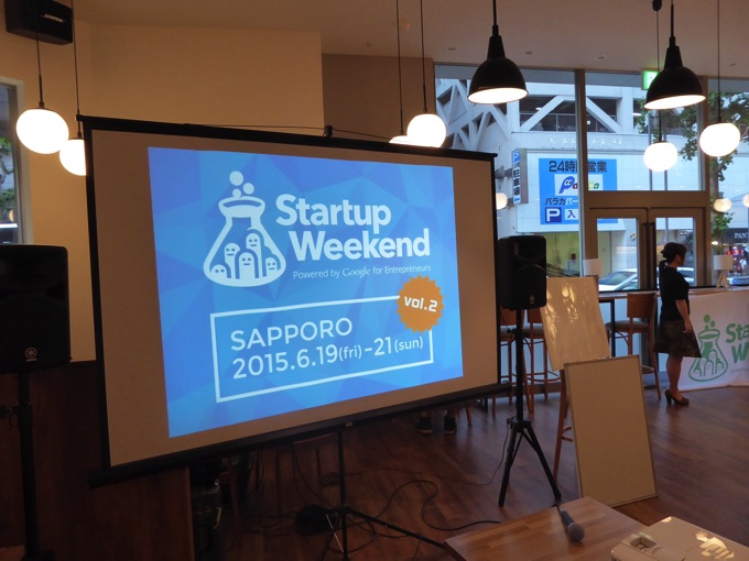Startup Weekend Sapporo Vol2開始
