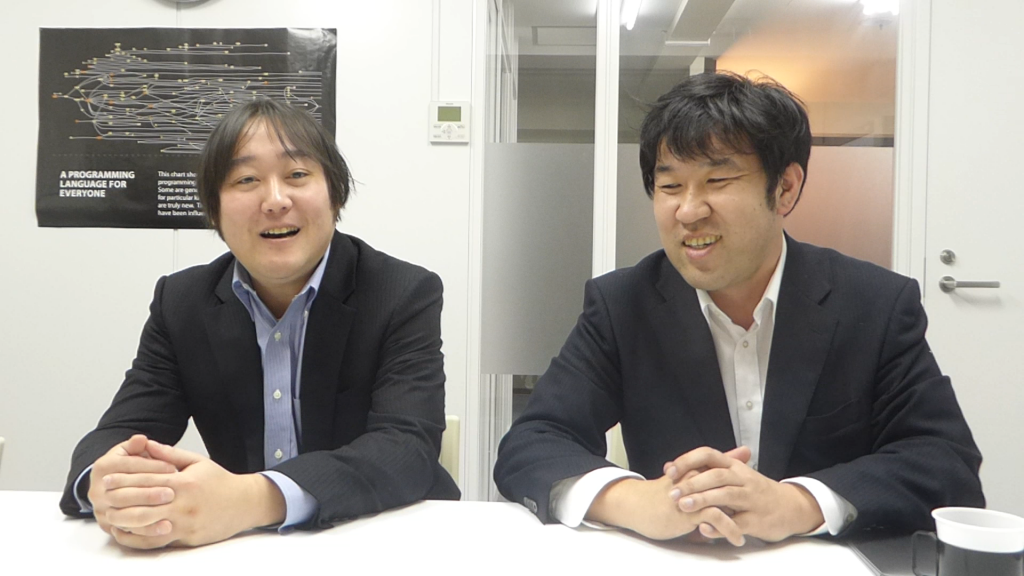 northgrid-photo-8 写真左、菊池敏幸社長。写真右、清水宣幸取締役